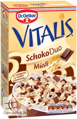 Dr Oetker Vitalis Chocolate Duo Muesli 500g