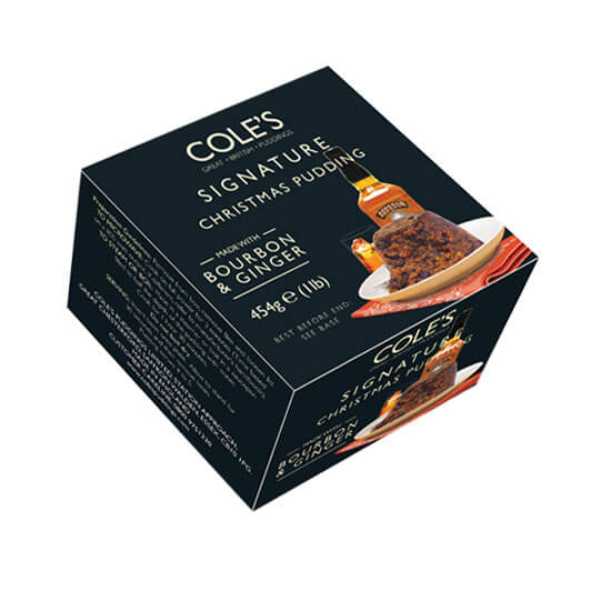 Coles Christmas Signature Pudding with Bourbon and Ginger 454g