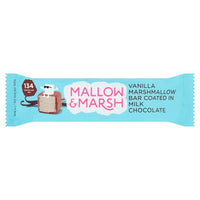 Mallow and Marsh Marshmallow Bar - Vanilla Coated in Milk Chocolate (HEAT SENSITIVE ITEM - PLEASE ADD A THERMAL BOX TO YOUR ORDER TO PROTECT YOUR ITEMS 35g