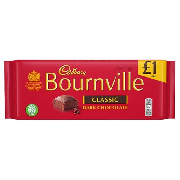 Cadbury Bournville Classic Bar 100g