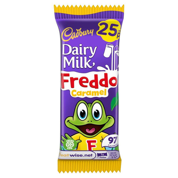 Cadbury Dairy Milk Freddo Caramel Bar (HEAT SENSITIVE ITEM - PLEASE ADD A THERMAL BOX TO YOUR ORDER TO PROTECT YOUR ITEMS 19.5g