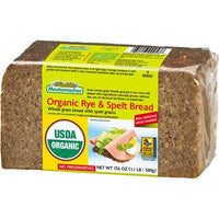 Mestemacher Rye and Spelt Organic Bread 500g