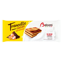 Balconi Trancetto Sponge Cake Snack with Cocoa Cream Cacao Cream Filling Pack of 10 280g