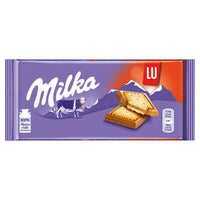 Milka Milk Chocolate Lu Biscuits Bar 87g