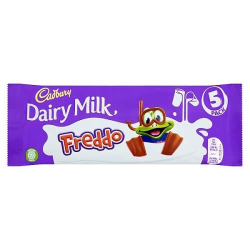 Cadbury Freddo Bar 5 Pack (HEAT SENSITIVE ITEM - PLEASE ADD A THERMAL BOX TO YOUR ORDER TO PROTECT YOUR ITEMS 90g