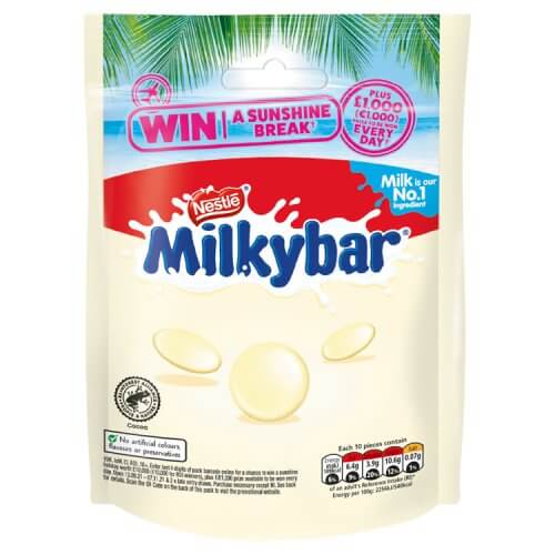 Nestle Milkybar Giant Buttons Pouch 94g