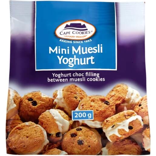 Cape Cookies Mini Muesli Yoghurt 200g
