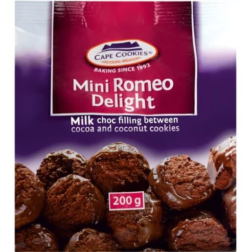 Cape Cookies Mini Romeo Delight 200g