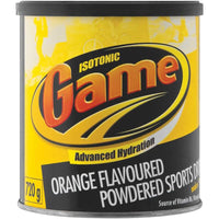 Game Powdered Sports Drink - Orange 720g