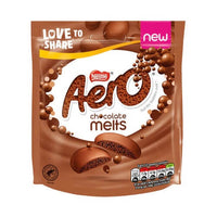 Nestle Aero Milk Chocolate Melts Pouch 92g