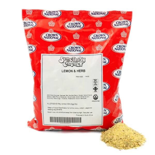 Crown National Seasoning Something Chunky Lemon and Herb 1kg