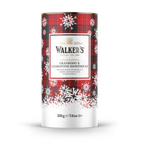 Walkers Cranberry and Clementine Shortbread Rounds Tube 200g
