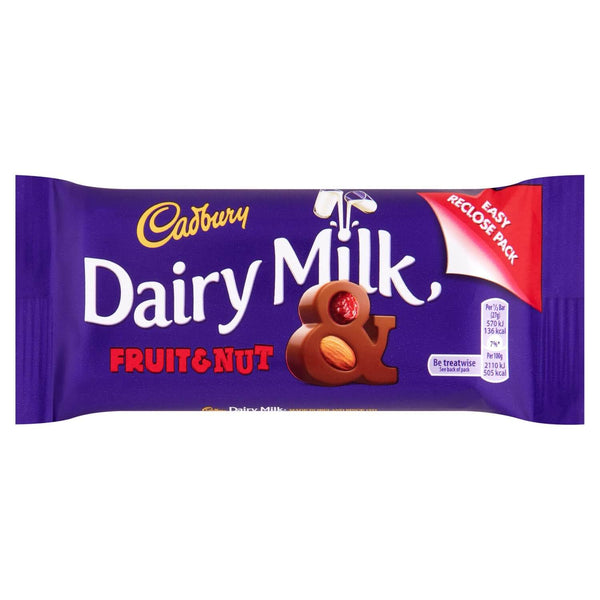 Cadbury Fruit and Nut (Irish) 54g